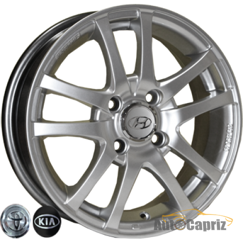 Диски Replica Kia 450 HS R15 W6.0 PCD4x100 ET43 DIA54.1  